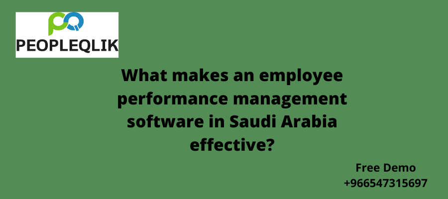 ما الذي يجعل برنامج إدارة أداء الموظف في المملكة العربية السعودية فعالاً؟