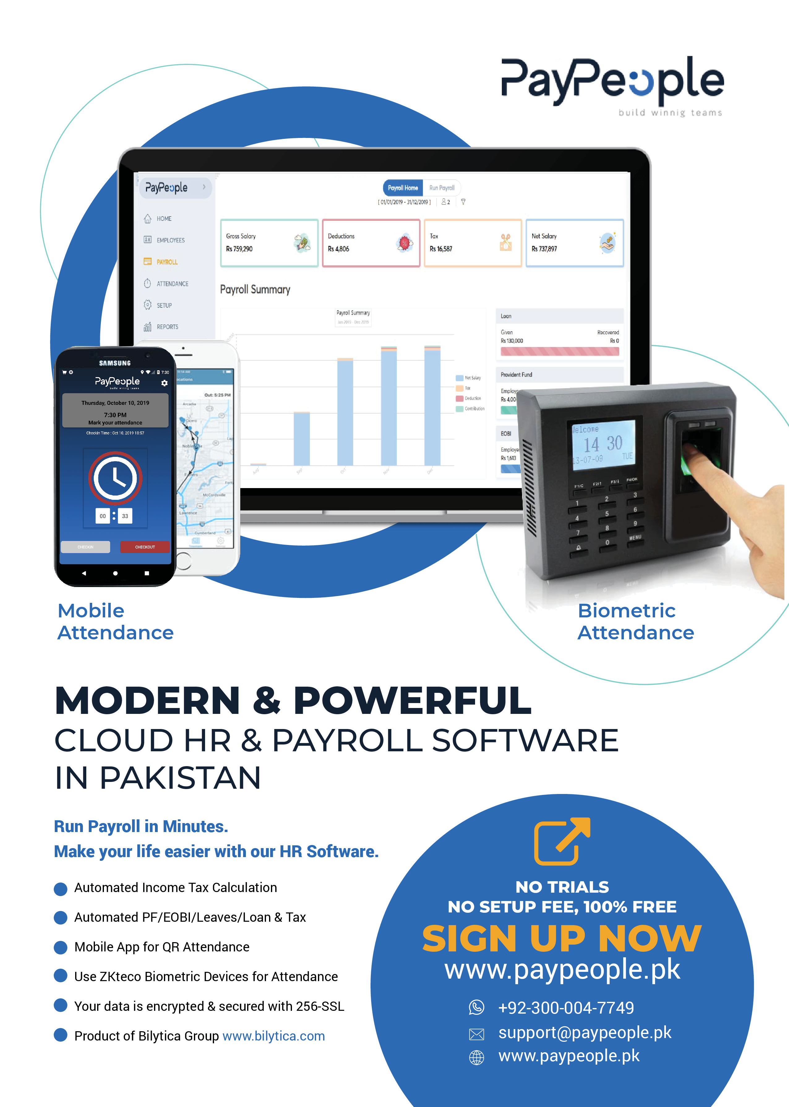 Top 5 Attendance Software in Karachi Managing CloudBased workers Data
