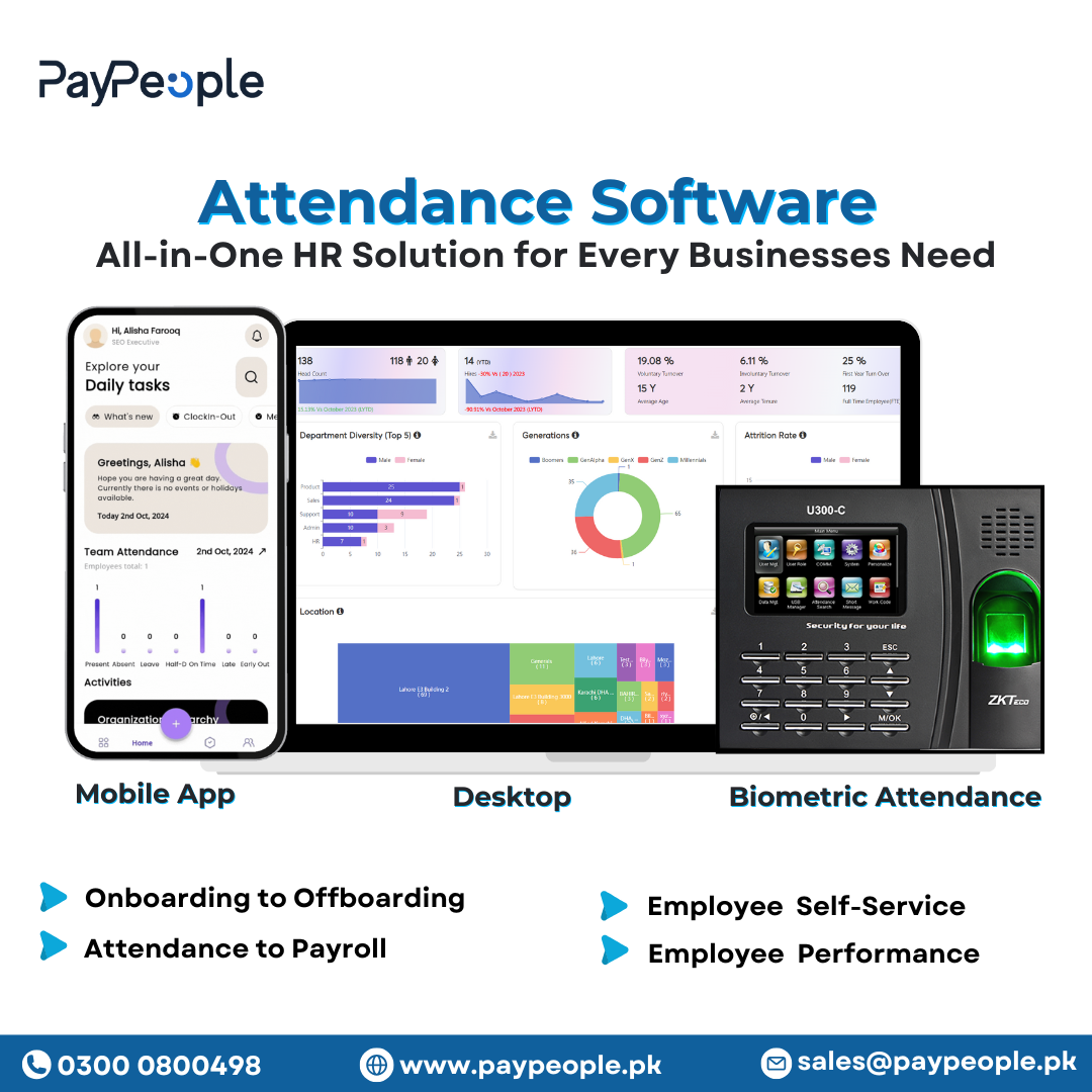 Attendance Software in Karachi